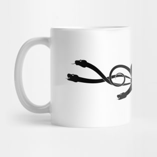 Skull and snake Mug